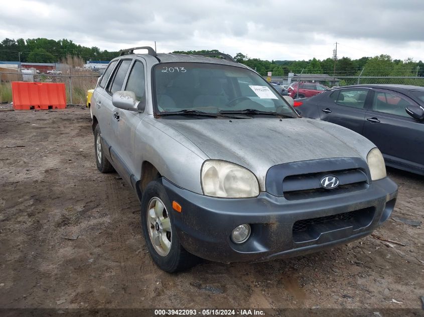 2005 Hyundai Santa Fe Gls/Lx VIN: KM8SC13D85U984465 Lot: 39422093