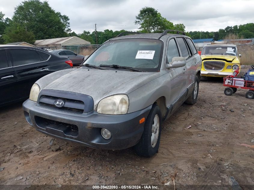 2005 Hyundai Santa Fe Gls/Lx VIN: KM8SC13D85U984465 Lot: 39422093