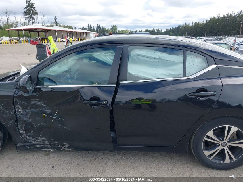 2021 Nissan Sentra Sv Xtronic Cvt VIN: 3N1AB8CV7MY254047 Lot: 39422094