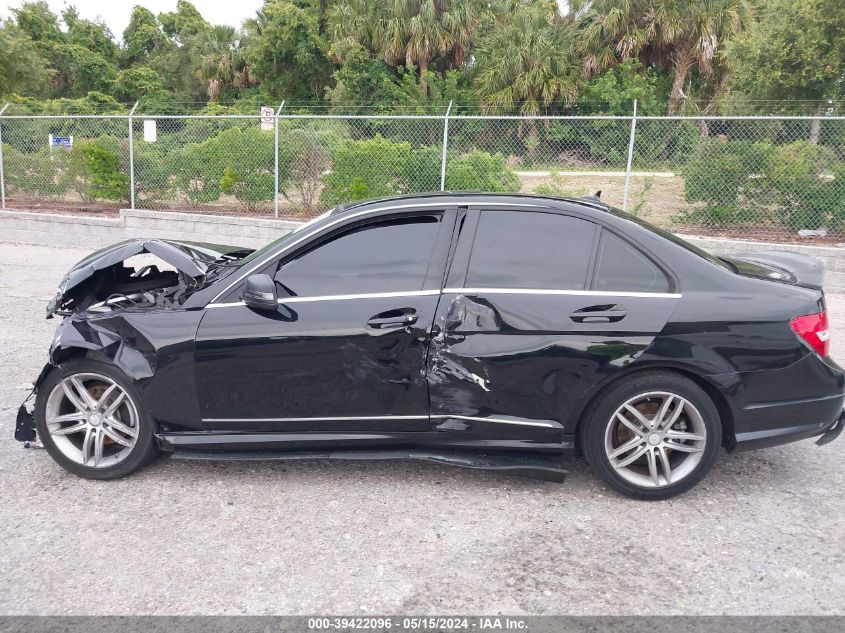 2014 Mercedes-Benz C 250 Luxury/Sport VIN: WDDGF4HB8EA913171 Lot: 39422096