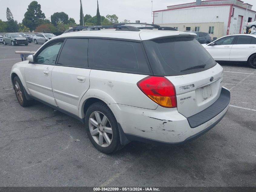 2007 Subaru Outback 2.5I Limited VIN: 4S4BP62C777335784 Lot: 39422099