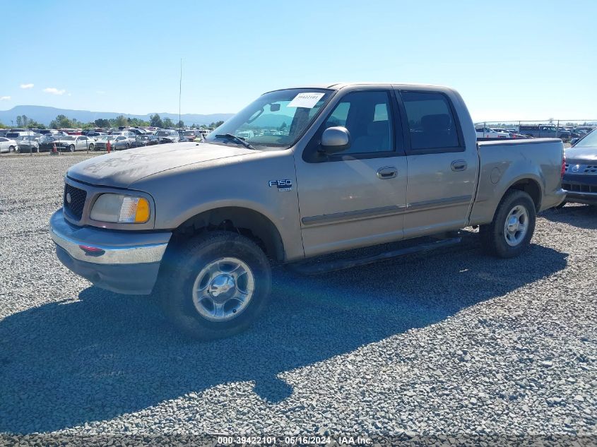 2002 Ford F-150 King Ranch/Lariat/Xlt VIN: 1FTRW07672KE27795 Lot: 39422101