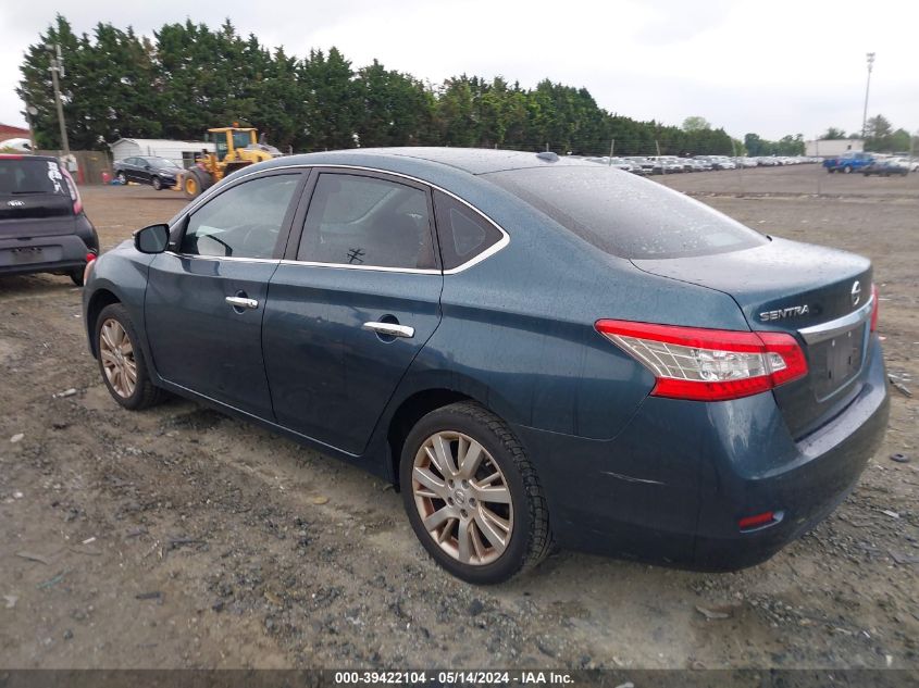 2015 Nissan Sentra Sl VIN: 3N1AB7AP6FY256339 Lot: 39422104