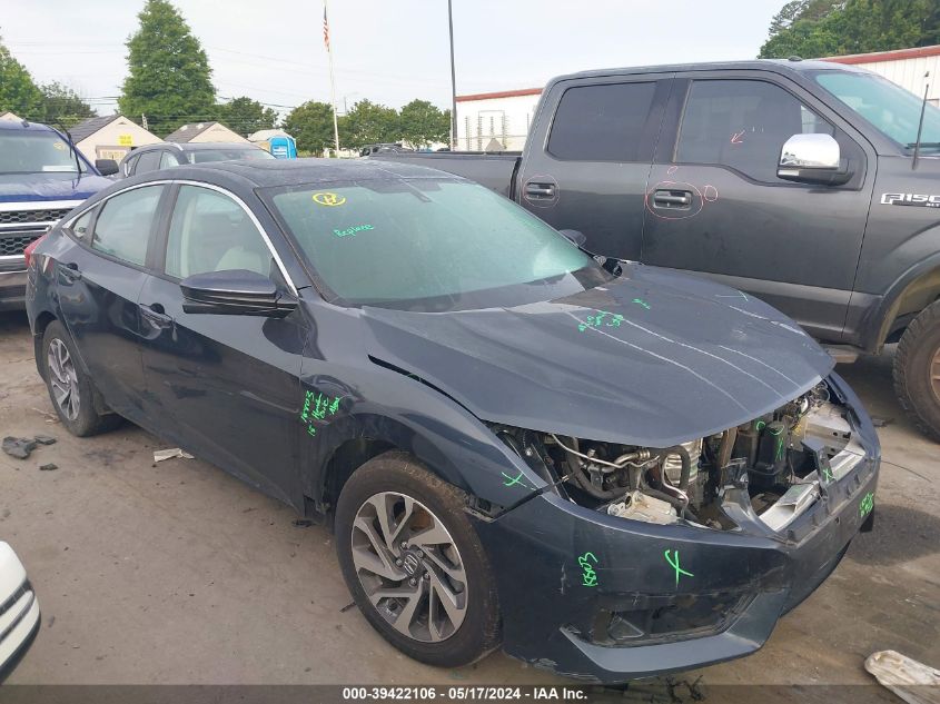 2018 Honda Civic Ex VIN: 2HGFC2F77JH582985 Lot: 39422106