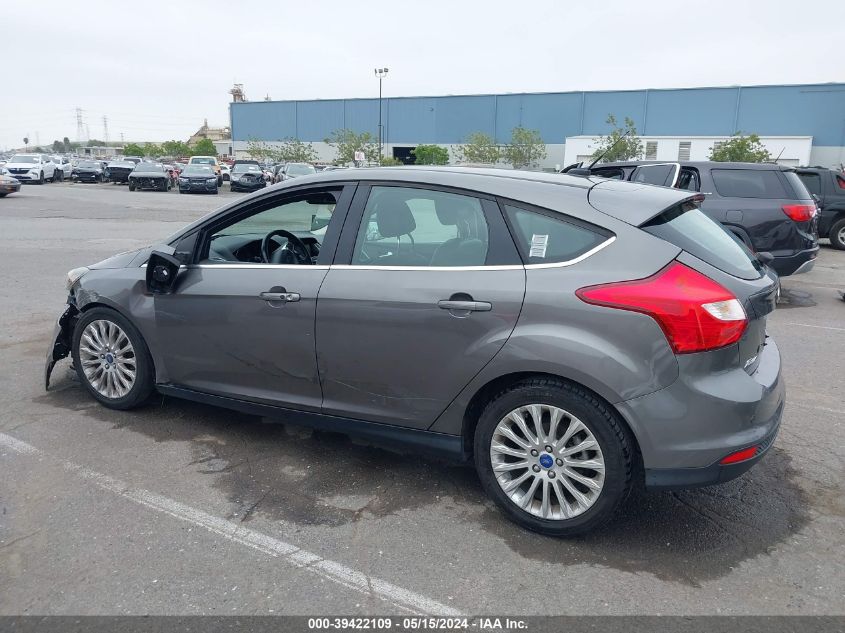 2012 Ford Focus Titanium VIN: 1FAHP3N21CL222629 Lot: 39422109