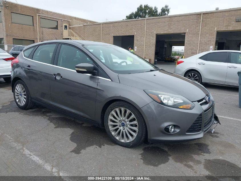 2012 Ford Focus Titanium VIN: 1FAHP3N21CL222629 Lot: 39422109