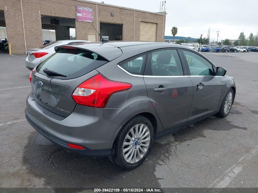 2012 Ford Focus Titanium VIN: 1FAHP3N21CL222629 Lot: 39422109