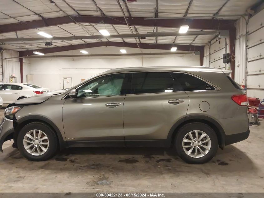 2017 Kia Sorento 2.4L Lx VIN: 5XYPGDA35HG248972 Lot: 39422123