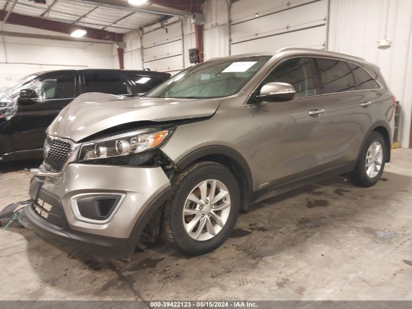 2017 Kia Sorento 2.4L Lx VIN: 5XYPGDA35HG248972 Lot: 39422123