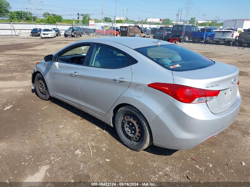 2012 Hyundai Elantra Gls (Ulsan Plant) VIN: KMHDH4AE0CU285920 Lot: 39422124