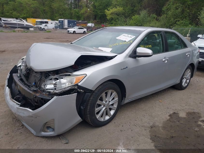 2014 Toyota Camry Hybrid Xle VIN: 4T1BD1FK9EU132150 Lot: 39422129