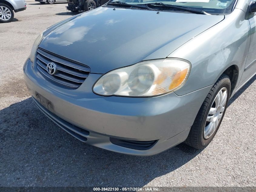 2004 Toyota Corolla Ce/Le/S VIN: 1NXBR32E34Z248942 Lot: 39422130