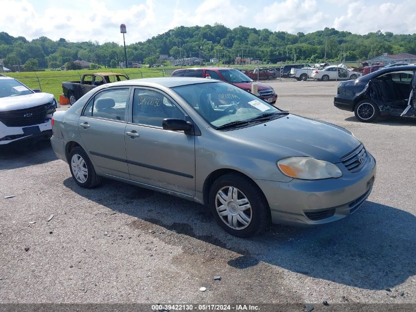 2004 Toyota Corolla Ce/Le/S VIN: 1NXBR32E34Z248942 Lot: 39422130