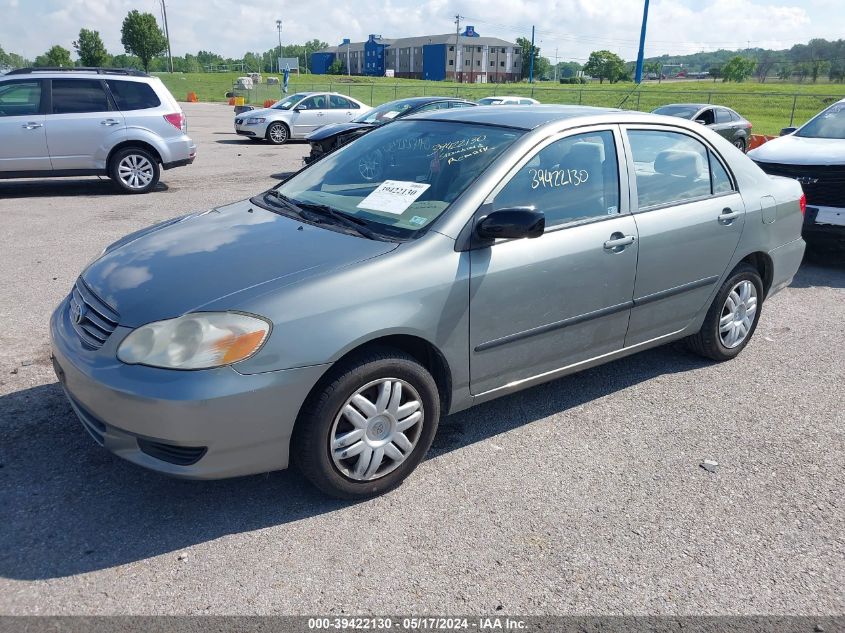 2004 Toyota Corolla Ce/Le/S VIN: 1NXBR32E34Z248942 Lot: 39422130