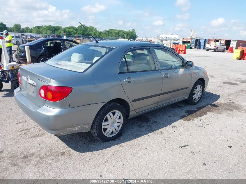 2004 Toyota Corolla Ce/Le/S VIN: 1NXBR32E34Z248942 Lot: 39422130