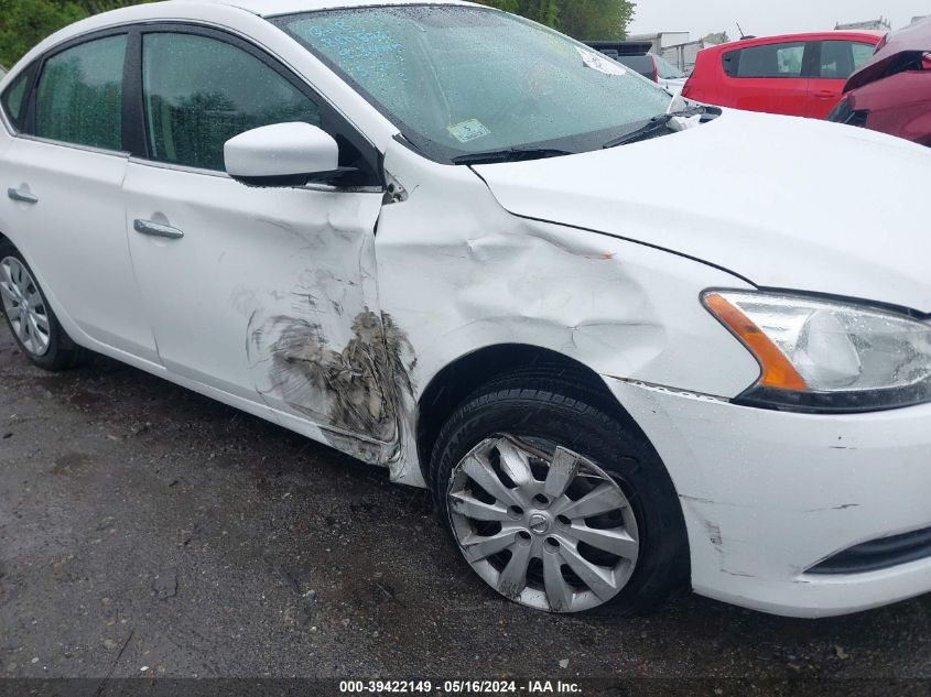 2015 Nissan Sentra Sv VIN: 3N1AB7AP8FY360525 Lot: 39422149