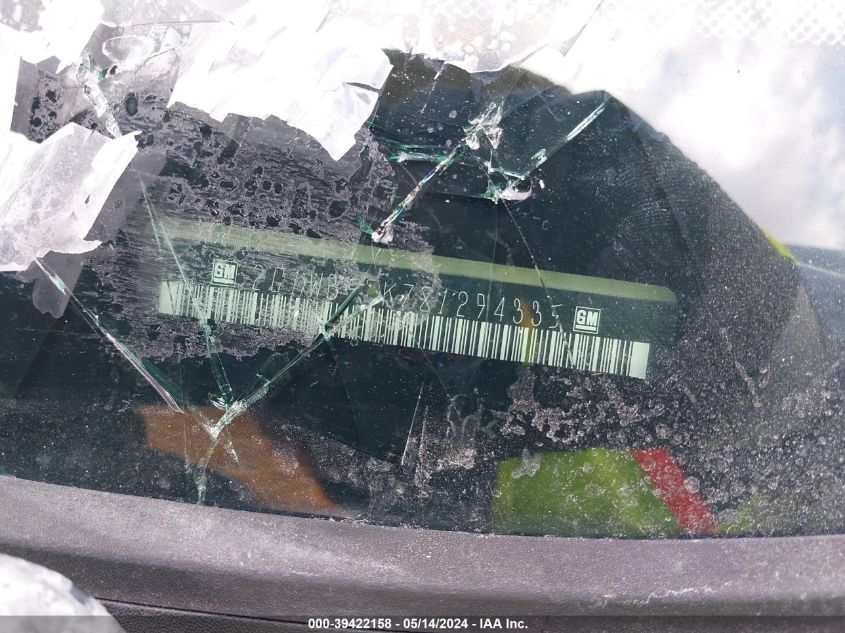 2008 Chevrolet Impala Ls VIN: 2G1WB58K781294335 Lot: 39422158