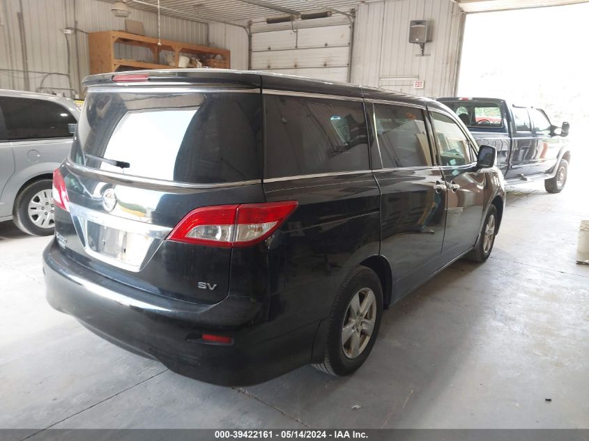 2015 Nissan Quest Sv VIN: JN8AE2KP4F9133624 Lot: 39422161