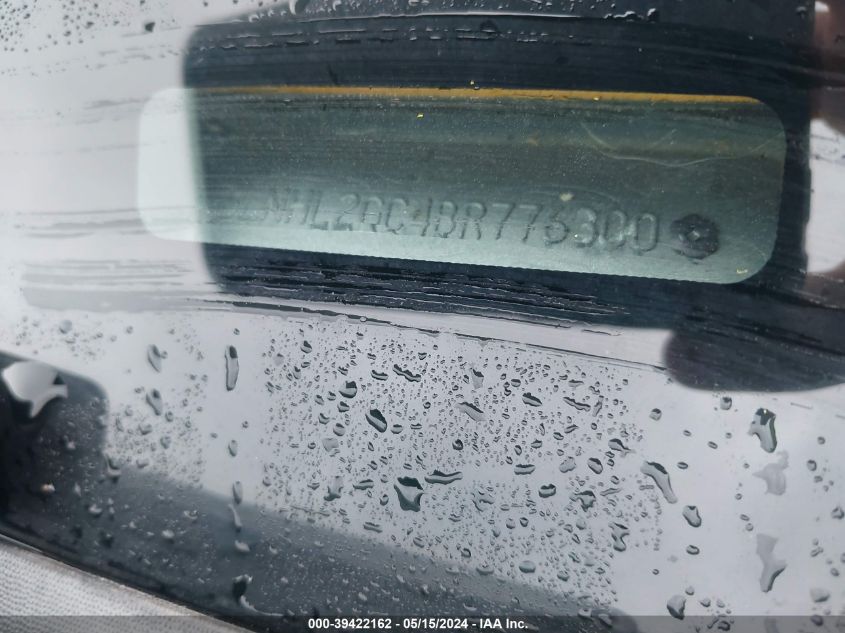 2011 Lincoln Mkz VIN: 3LNHL2GC4BR776300 Lot: 39422162