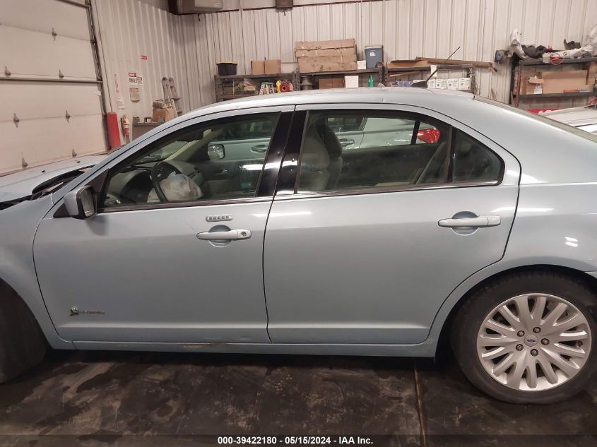 2010 Ford Fusion Hybrid VIN: 3FADP0L33AR256725 Lot: 39422180