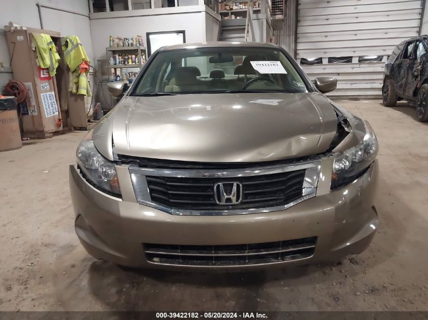 2010 Honda Accord 2.4 Lx VIN: 1HGCP2F3XAA007976 Lot: 39422182