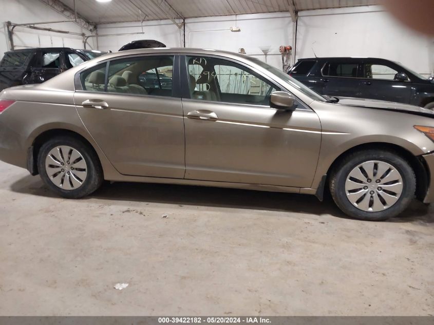 2010 Honda Accord 2.4 Lx VIN: 1HGCP2F3XAA007976 Lot: 39422182