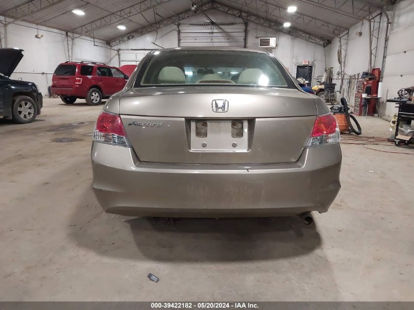 2010 Honda Accord 2.4 Lx VIN: 1HGCP2F3XAA007976 Lot: 39422182