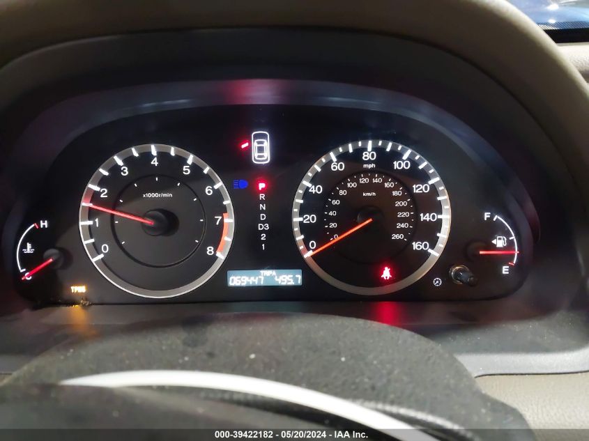 2010 Honda Accord 2.4 Lx VIN: 1HGCP2F3XAA007976 Lot: 39422182