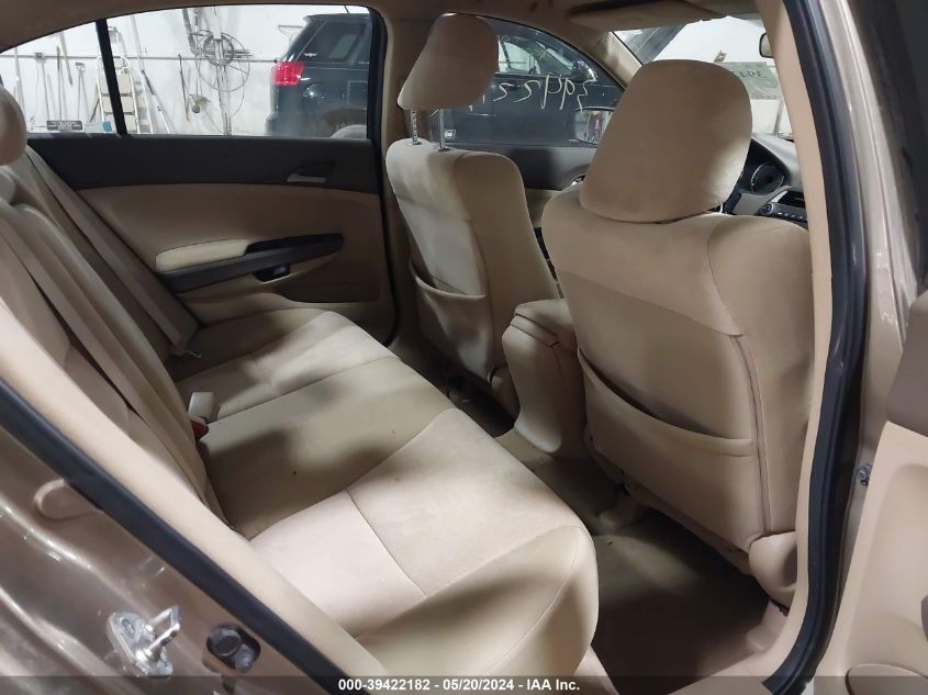 2010 Honda Accord 2.4 Lx VIN: 1HGCP2F3XAA007976 Lot: 39422182