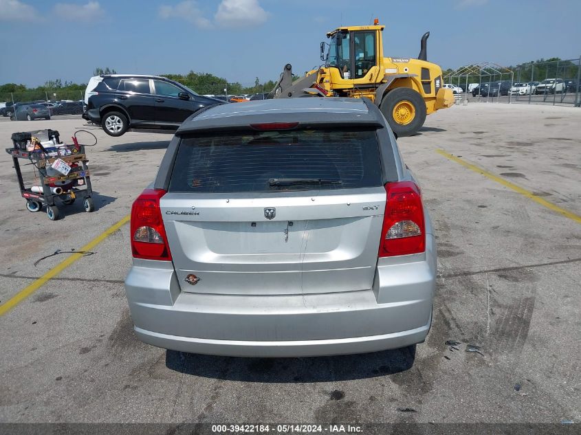 2007 Dodge Caliber Sxt VIN: 1B3HB48B77D562654 Lot: 39422184