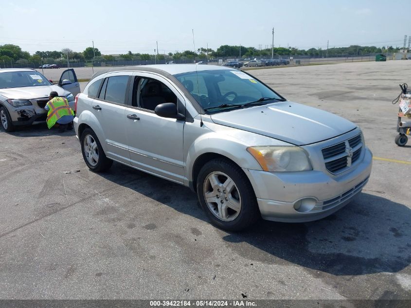 2007 Dodge Caliber Sxt VIN: 1B3HB48B77D562654 Lot: 39422184