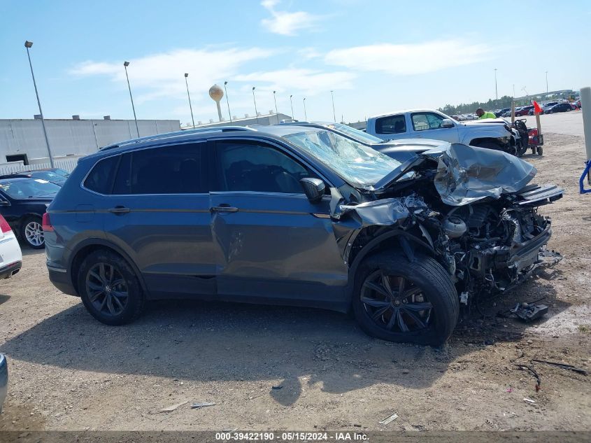 2022 Volkswagen Tiguan 2.0T Se VIN: 3VV3B7AX0NM107003 Lot: 39422190