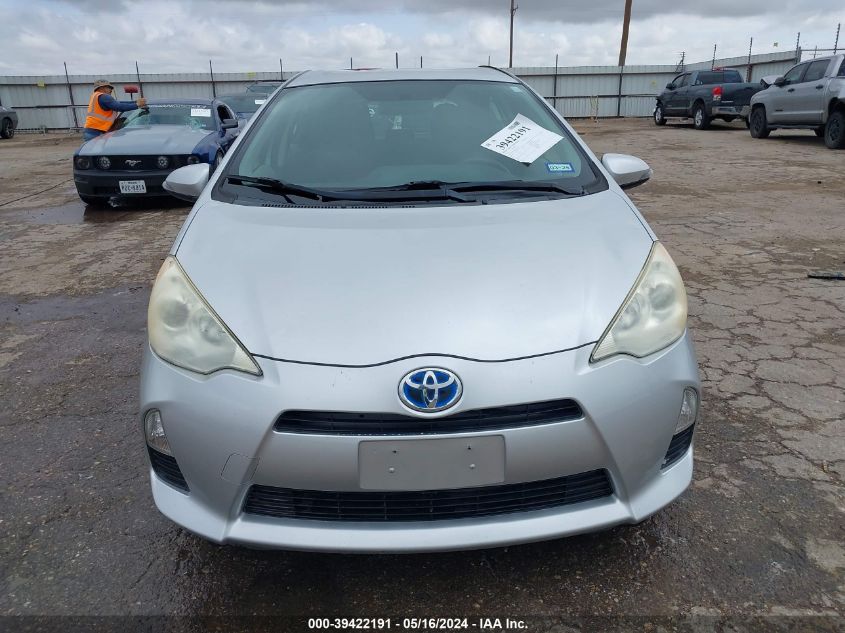 2014 Toyota Prius C Two VIN: JTDKDTB38E1558332 Lot: 39422191