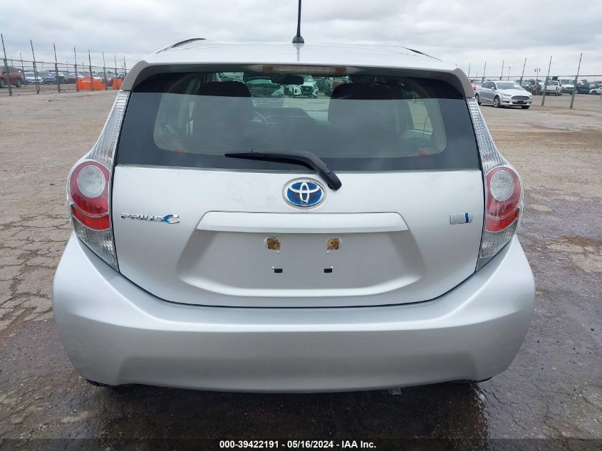 2014 Toyota Prius C Two VIN: JTDKDTB38E1558332 Lot: 39422191