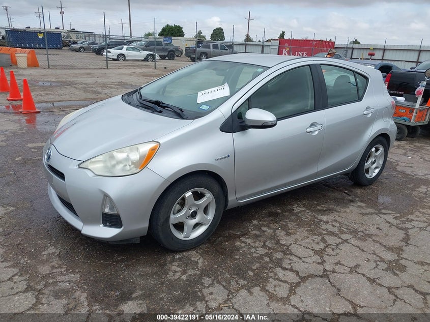 2014 Toyota Prius C Two VIN: JTDKDTB38E1558332 Lot: 39422191
