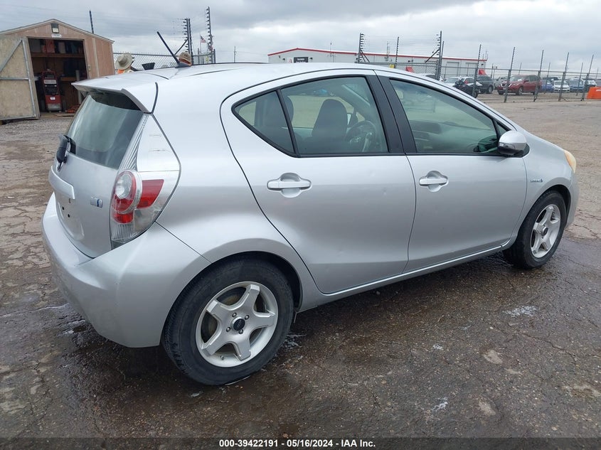 2014 Toyota Prius C Two VIN: JTDKDTB38E1558332 Lot: 39422191