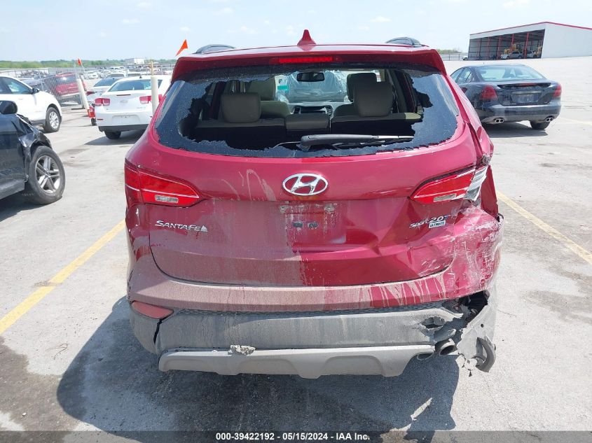 2015 Hyundai Santa Fe Sport VIN: 5XYZW4LA1FG246690 Lot: 39422192