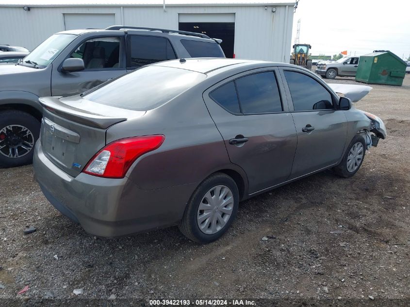 2015 Nissan Versa 1.6 S+ VIN: 3N1CN7AP1FL813591 Lot: 39422193