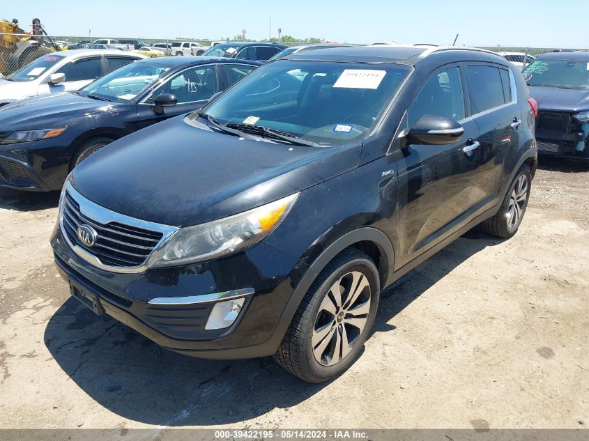 2013 Kia Sportage Ex VIN: KNDPCCA21D7388361 Lot: 39422195