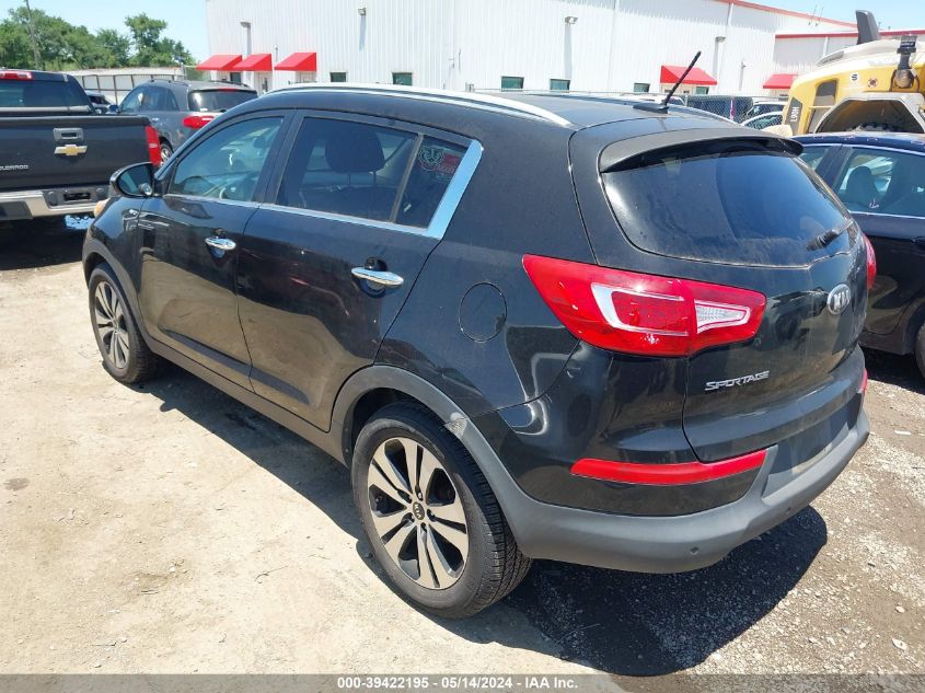 2013 Kia Sportage Ex VIN: KNDPCCA21D7388361 Lot: 39422195