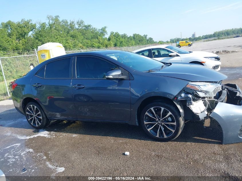 2018 Toyota Corolla Se VIN: 5YFBURHE7JP742288 Lot: 39422196