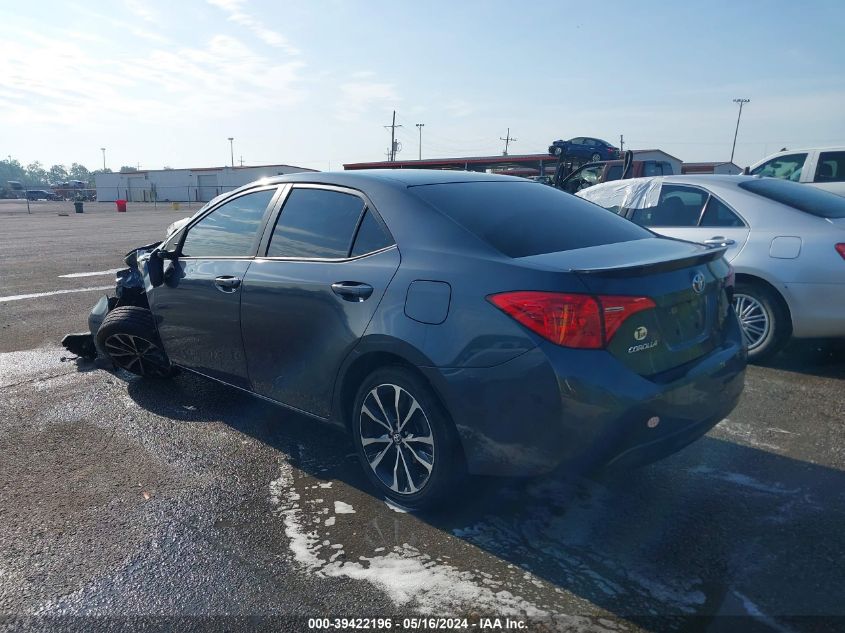 2018 Toyota Corolla Se VIN: 5YFBURHE7JP742288 Lot: 39422196