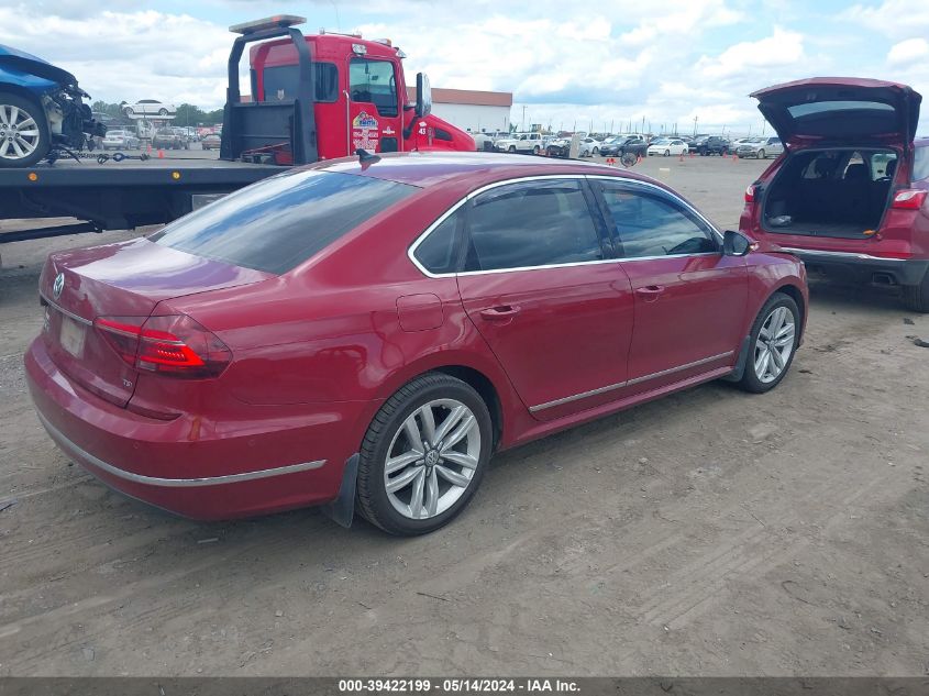 2017 Volkswagen Passat 1.8T Sel Premium VIN: 1VWCT7A38HC044650 Lot: 39422199