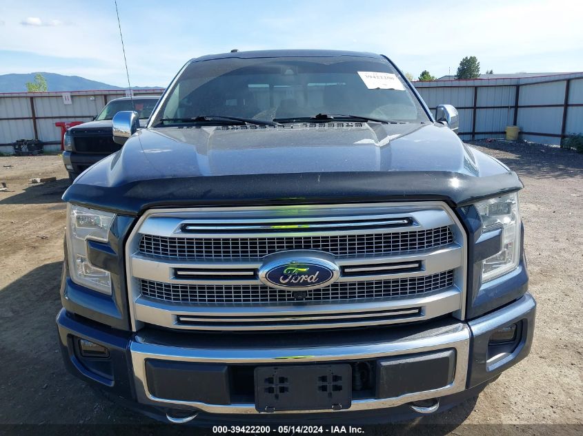 2015 Ford F-150 Platinum VIN: 1FTEW1EG9FFC24065 Lot: 39422200