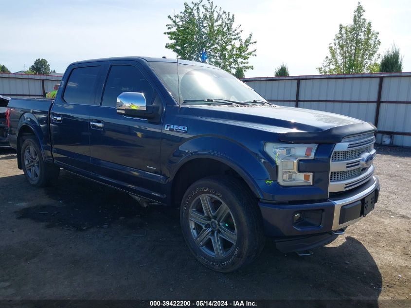 2015 Ford F-150 Platinum VIN: 1FTEW1EG9FFC24065 Lot: 39422200