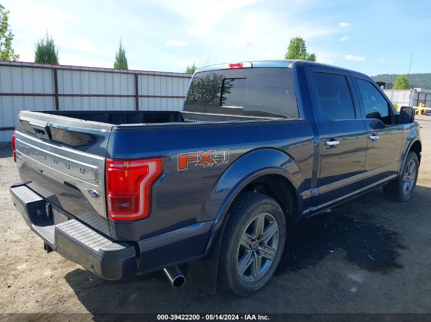 2015 Ford F-150 Platinum VIN: 1FTEW1EG9FFC24065 Lot: 39422200