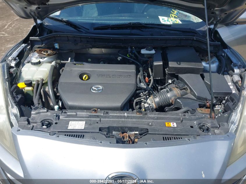 2010 Mazda Mazda3 S Grand Touring VIN: JM1BL1H64A1124864 Lot: 39422201