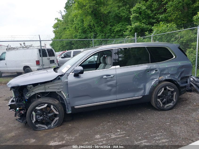2024 Kia Telluride Ex VIN: 5XYP34GC5RG496255 Lot: 39422202