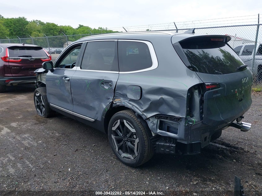 2024 Kia Telluride Ex VIN: 5XYP34GC5RG496255 Lot: 39422202