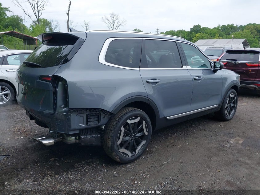 2024 Kia Telluride Ex VIN: 5XYP34GC5RG496255 Lot: 39422202